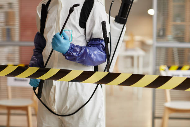 Professional Odor Removal technician working in Claremont, NC
